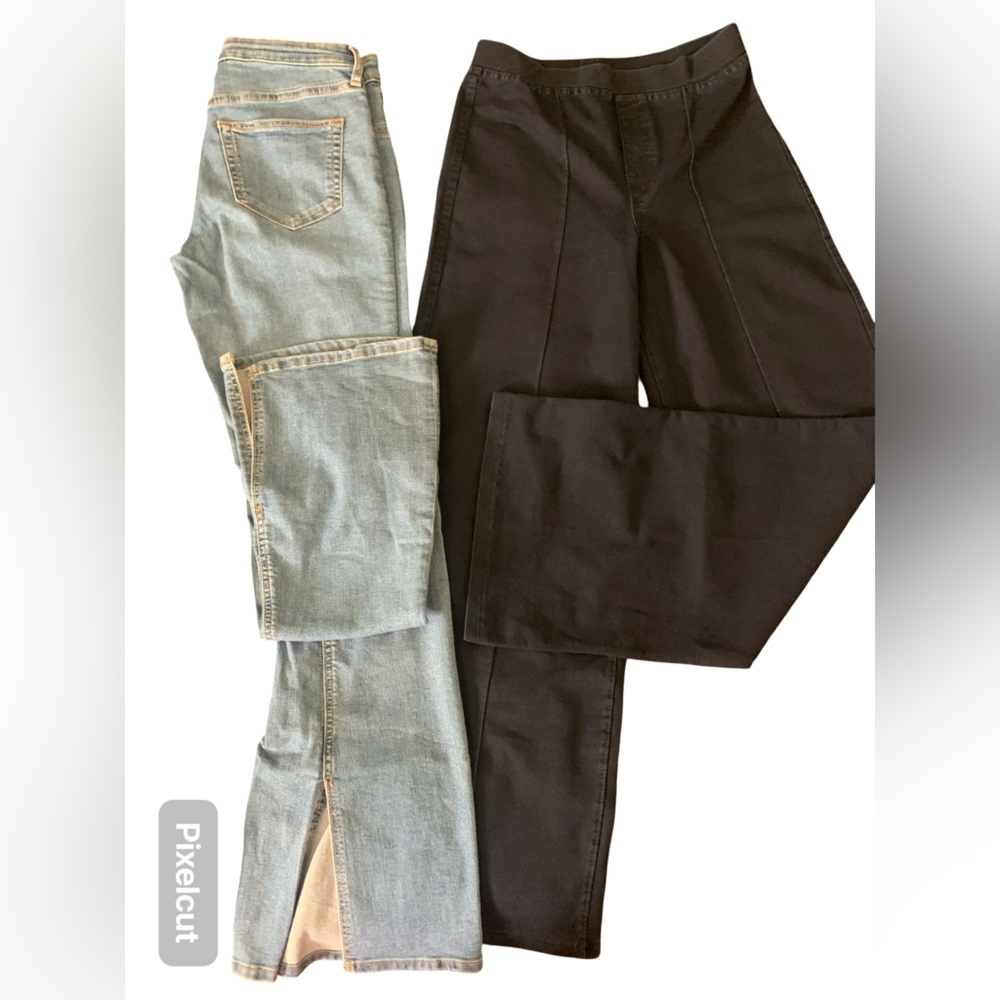 H&M Kids Jeans - Black and Light Blue Denim